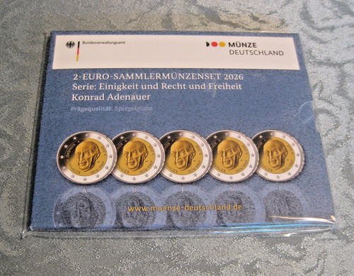 Euro gedenkmünzensatz - 2,