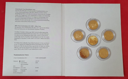 Euro gedenkmünzen adfgj - x, 2