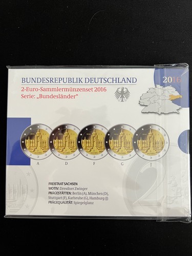 Euro gedenkmünzenset - 2,