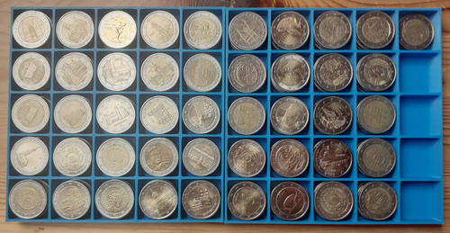 Verschiedene euro - verschiedene,