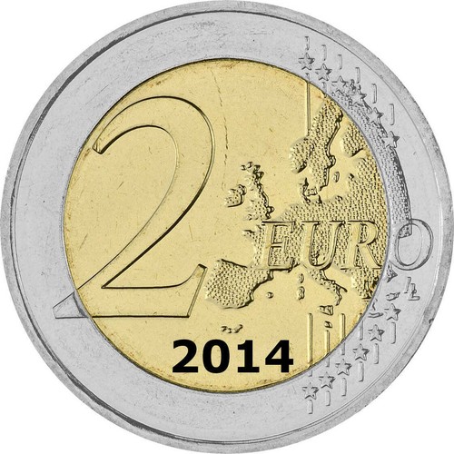 Euro gedenkmünze 2014 - 2,