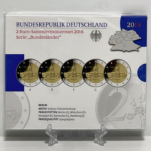 Euro gedenkmünzenset - 5x, 2
