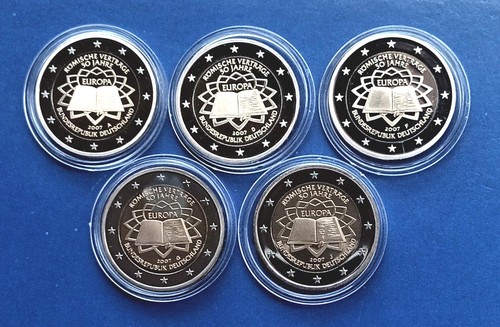 Brd euro gedenkmünzen - brd, 5