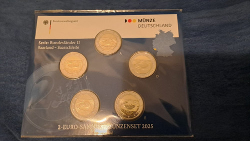 Euro gedenkmünzenset - euro,