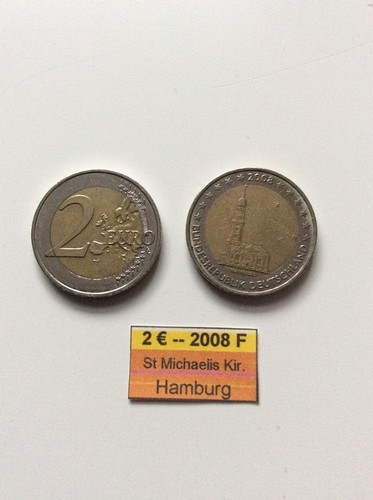 Euro brd gedenkmünze 2008 - 2,