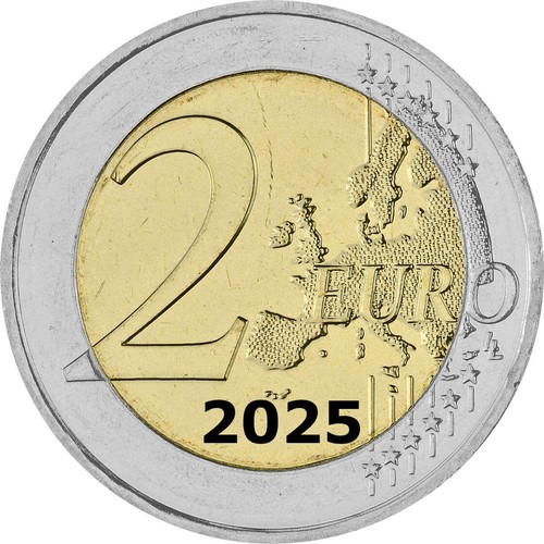 Euro gedenkmünzen 2025 - euro,