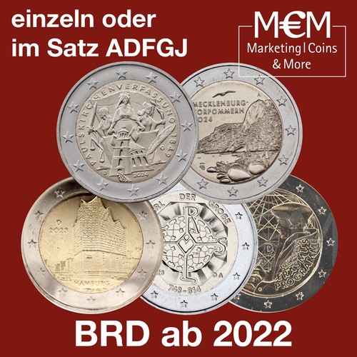 2 euro deutschland brd - 2,