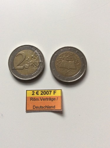 Euro brd gedenkmünze 2007 - euro,