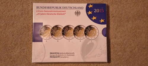 Euro gedenkmünzenset 2015 - euro,