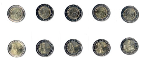 Euro umlauf gedenkmünzen - euro, umlauf-gedenkmünzen