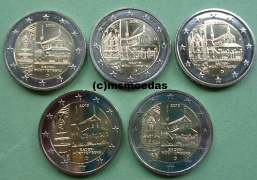 Deutschland 2 euro - 5, x