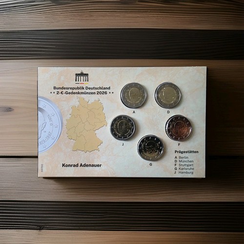 Euro set gedenkmünzen - 2,