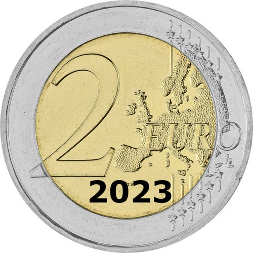 Euro gedenkmünze 2023 - 2,