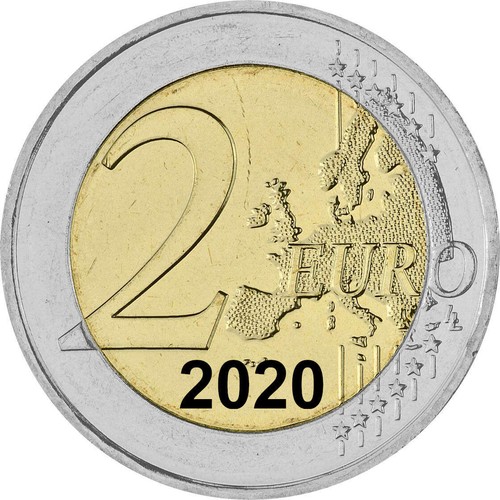 Euro gedenkmünze 2020 - gedenkmünze,