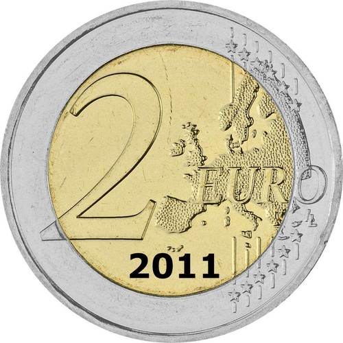 Euro gedenkmünze 2011 - 2,