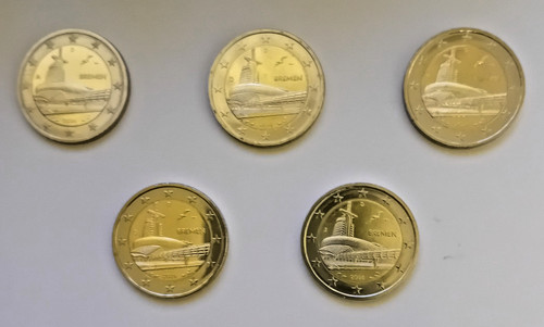Deutschland x 2 euro - 5,