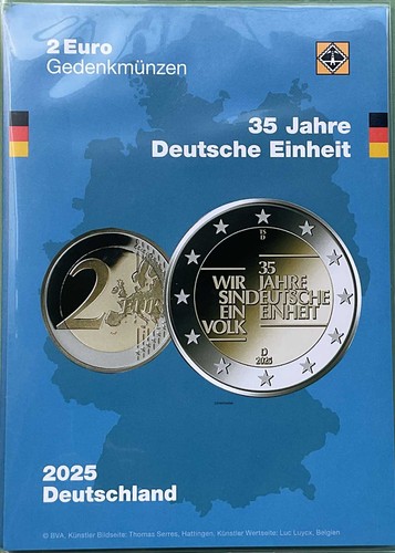 Deutschland brd euro - 5x, 2025